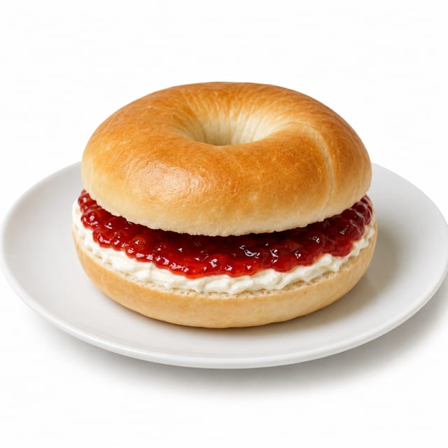 Cream Cheese with Jelly.