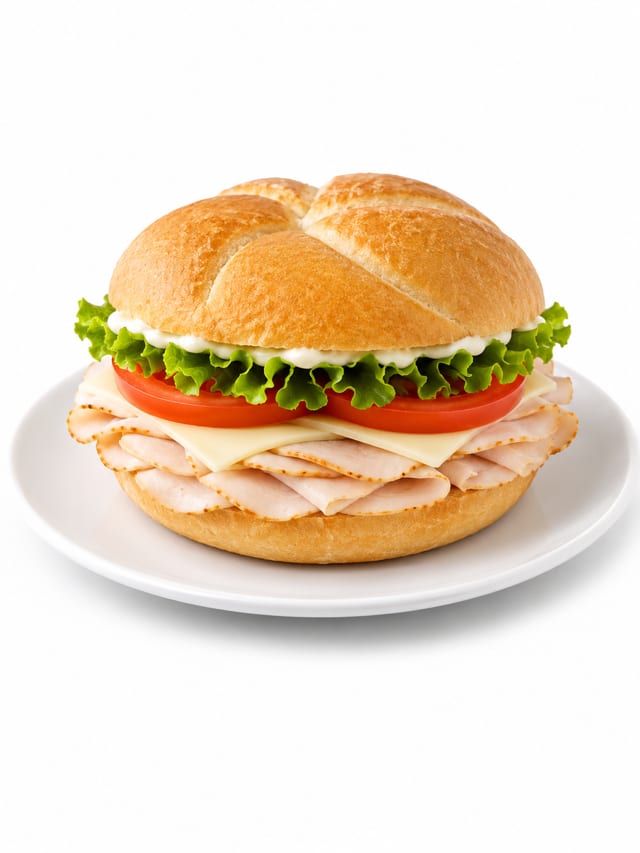 Cold Cut Chicken Sandwich.