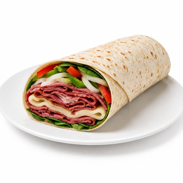 Meat Lovers Wrap.