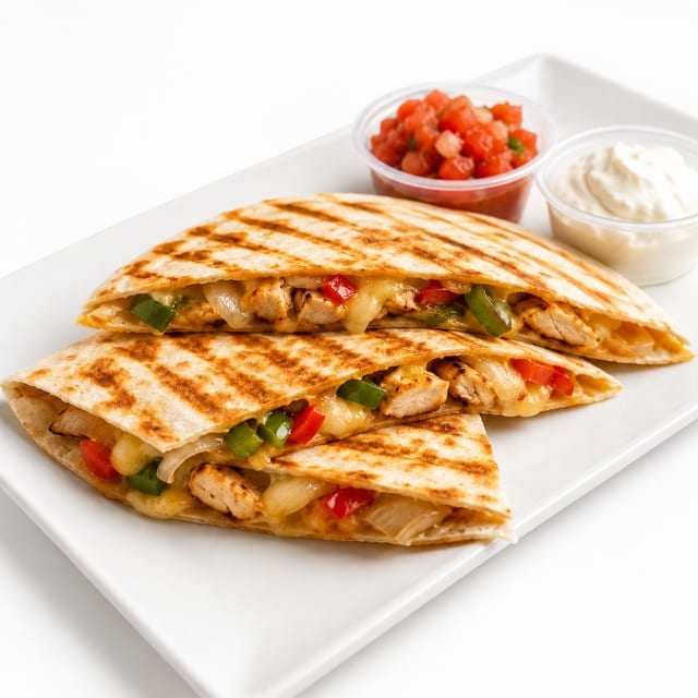 Grilled Chicken Quesadilla.