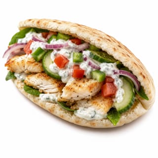 Seafood Pita