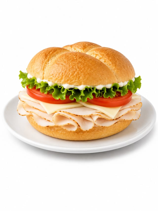 Cold Cut Turkey Sandwich.