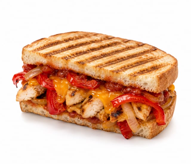 Chicken Fajita Panini.