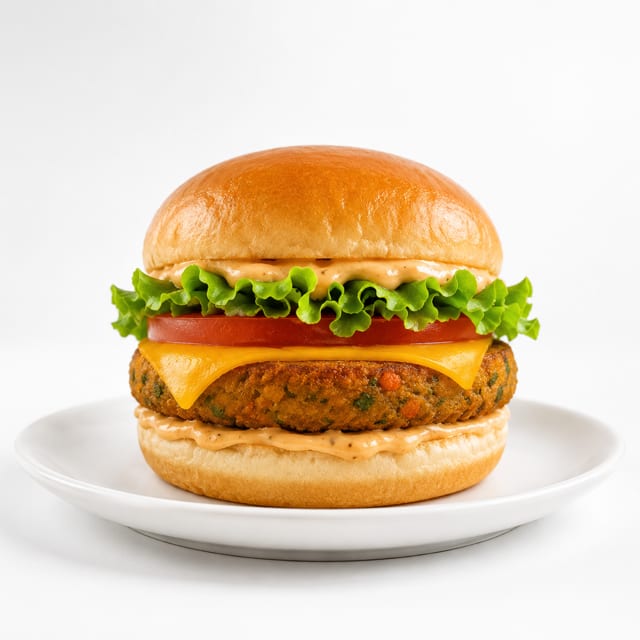 Veggie Patty Burger.