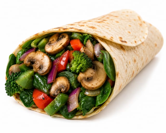 Super Veggie Wrap.