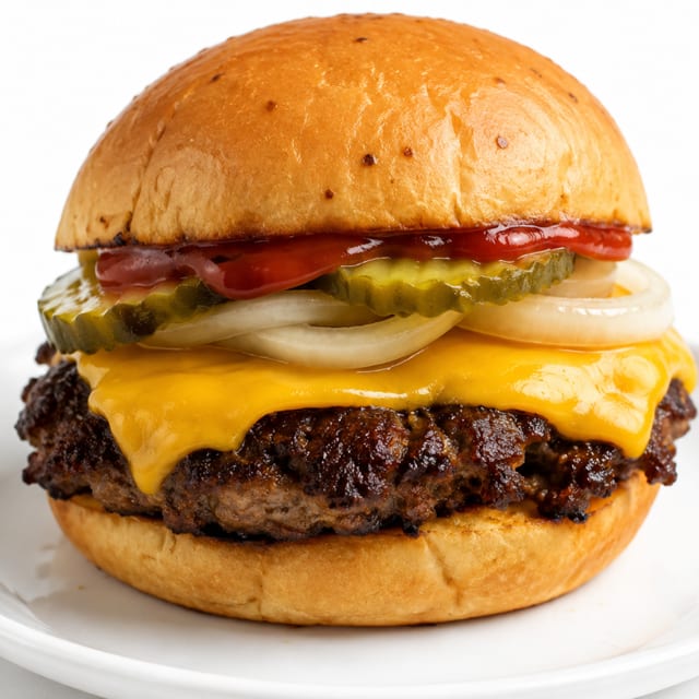 Original Smashed Burger.