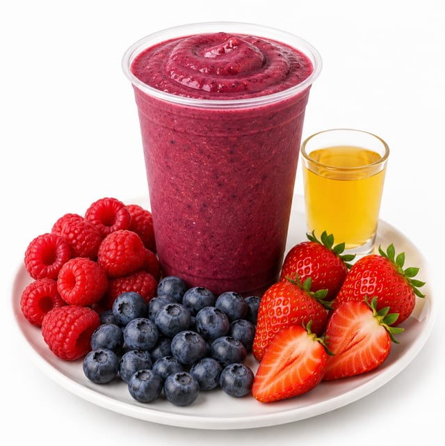 Antioxidant Berry Party Smoothie.