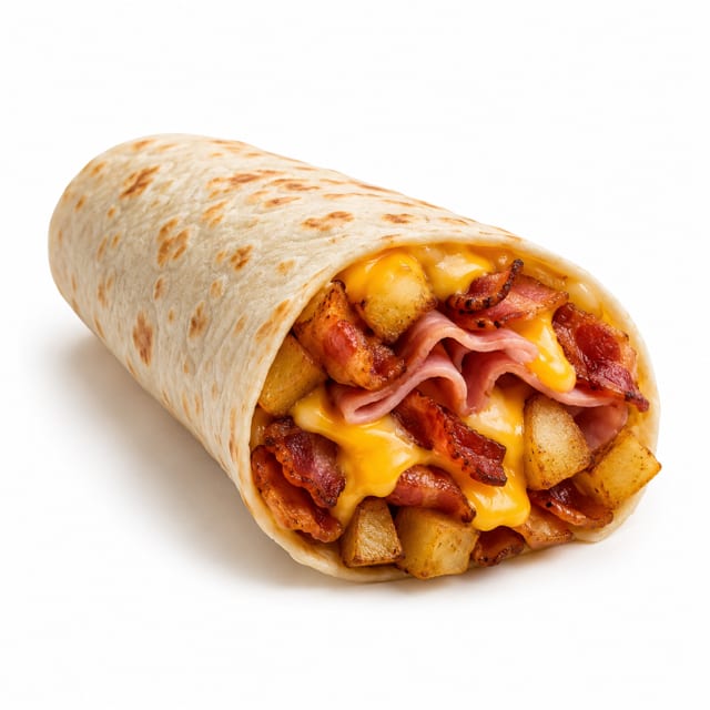 Classy Breakfast Wrap.