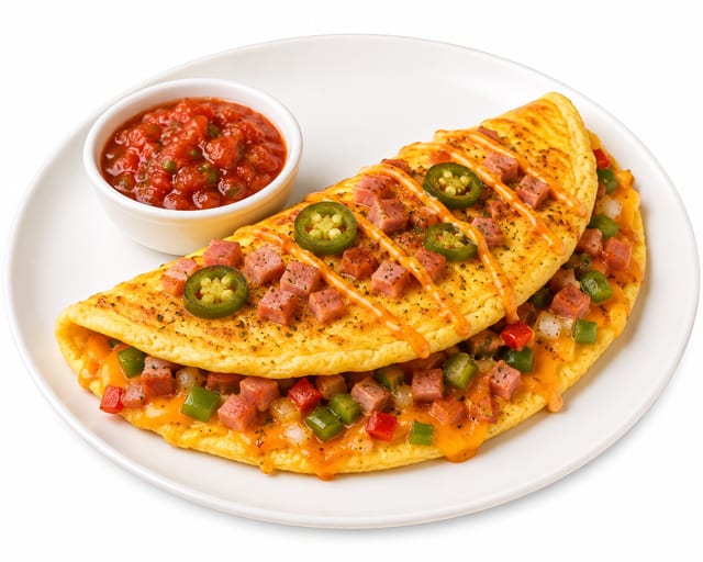 Mexican Omelette.