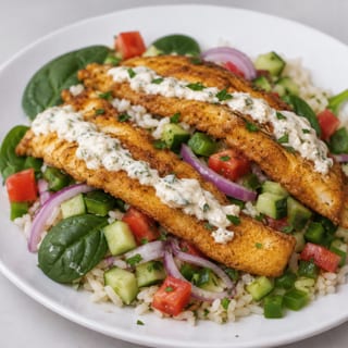 Seafood Over Rice