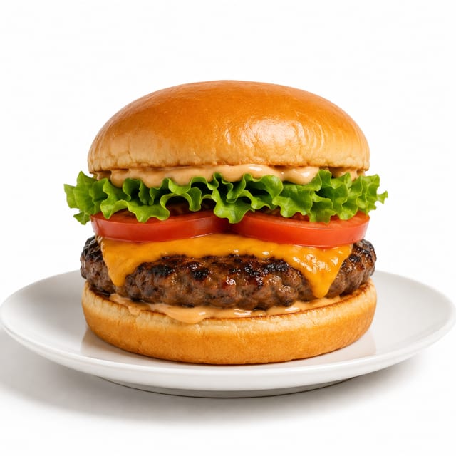 Original Angus Burger.