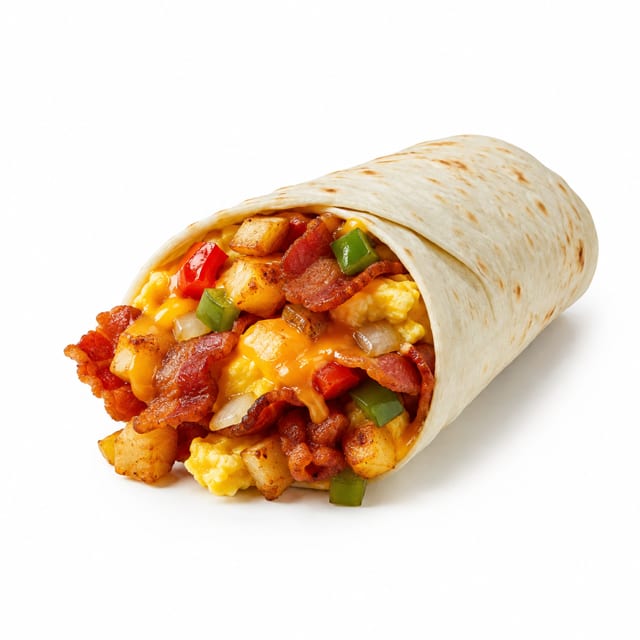 Bacon & Home Fries Wrap.
