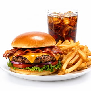 Bacon Cheeseburger Meal