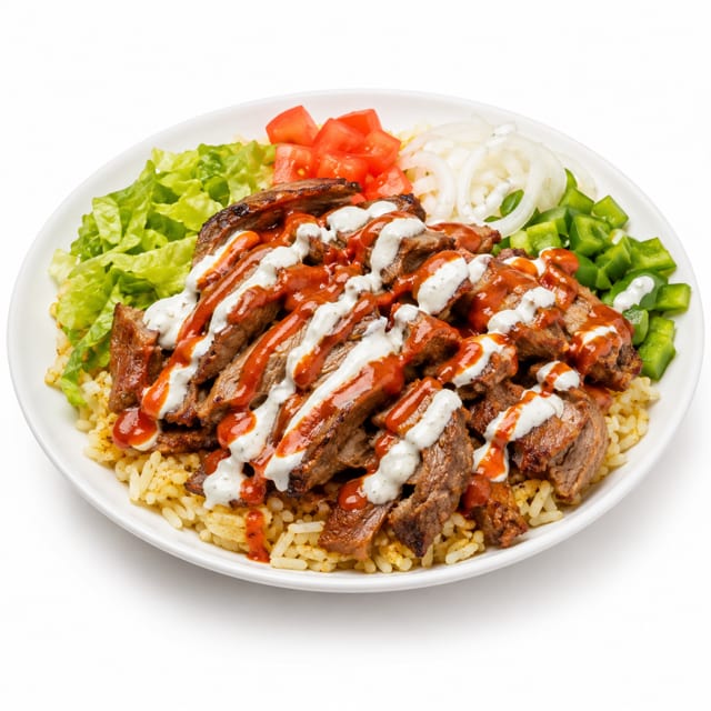 Lamb Over Rice.