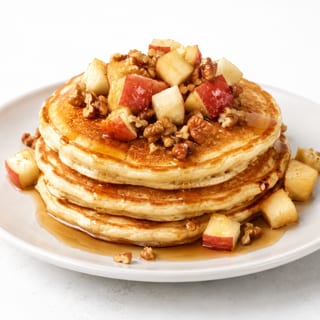 Apple & Nutty Pancakes
