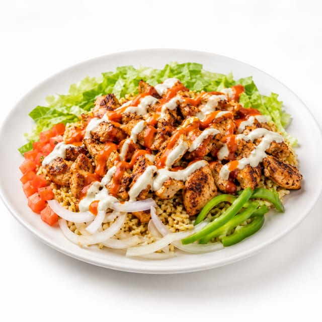 Chicken Over Rice.