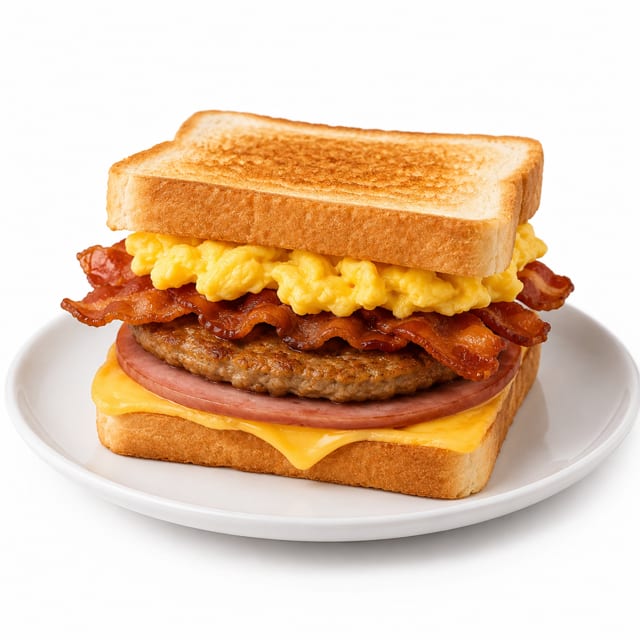Hungry Man Breakfast.