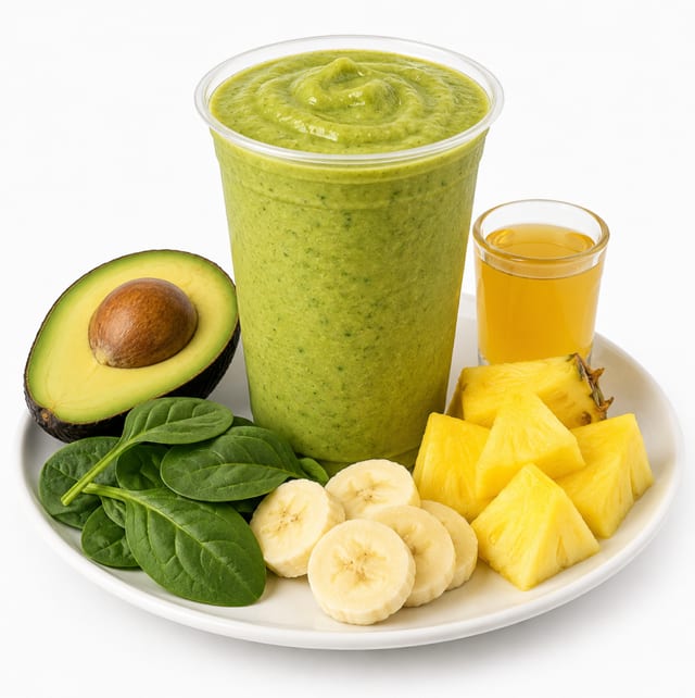 Avocado Bliss Smoothie.