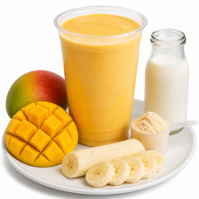 Mighty Mango Shake.