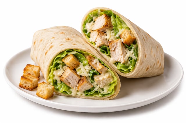 Chicken Caesar Wrap.