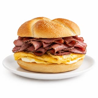 Egg & Roast Beef Sandwich