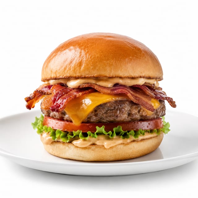 Bacon Cheeseburger.