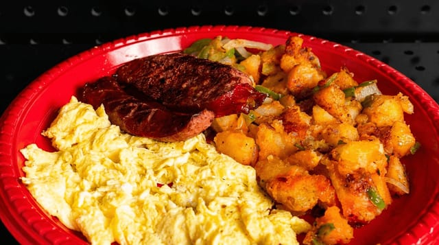Bacon & Home Fries Wrap.